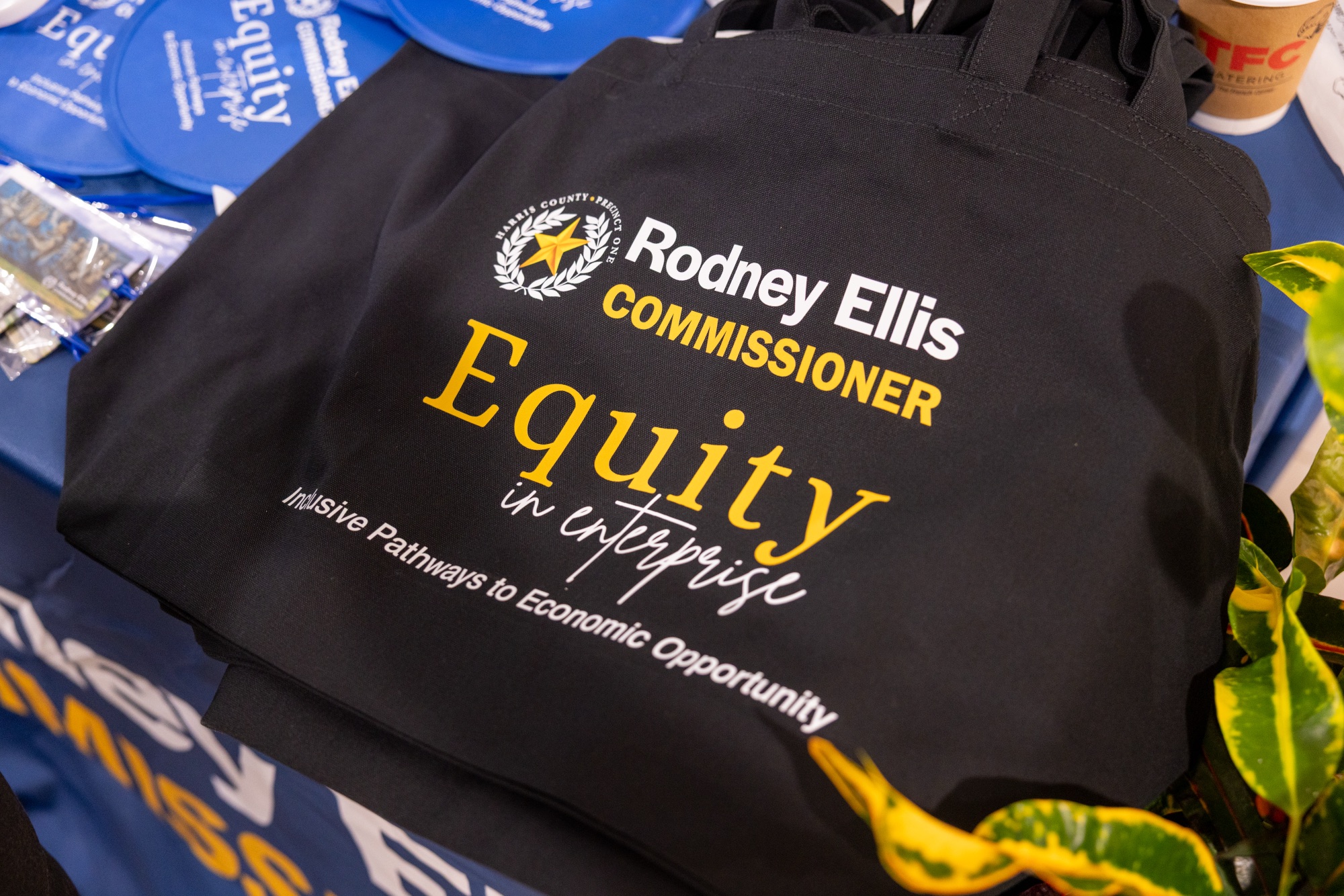 Photo from the Harris County Business Summit for the Office of Commissioner Rodney Ellis
